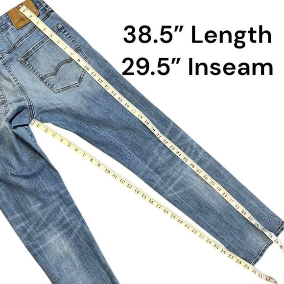 American Eagle Outfitters Men’s Slim Straight Jeans Sz 28 x 32 - Picture 9 of 12